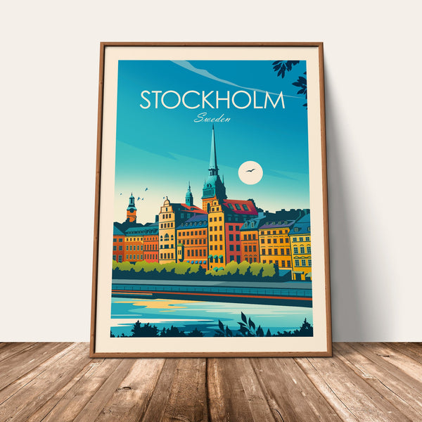 Stockholm Traditional Style Print