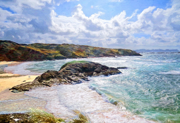 Stormy day ,Murder Hole Beach , Rosguill