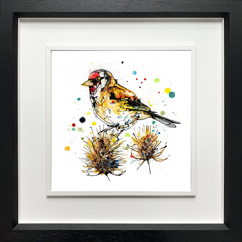 Sundown - Goldfinch Print with Size and Presentation Options