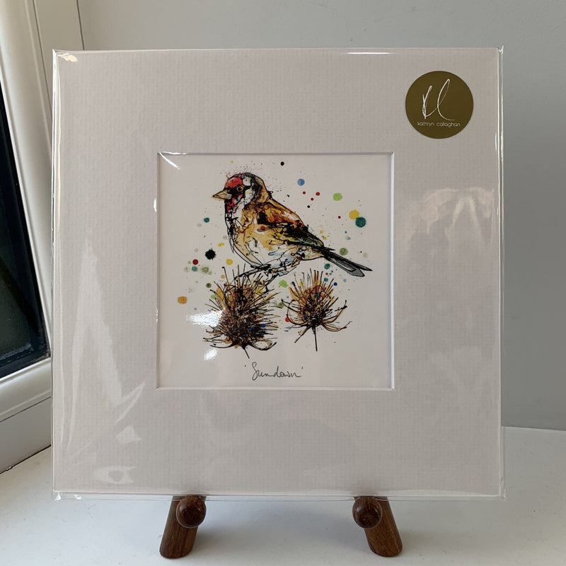 Sundown - Goldfinch Print with Size and Presentation Options