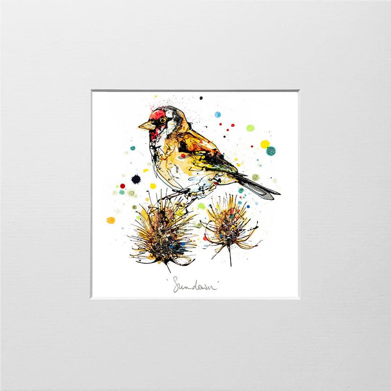 Sundown - Goldfinch Print with Size and Presentation Options