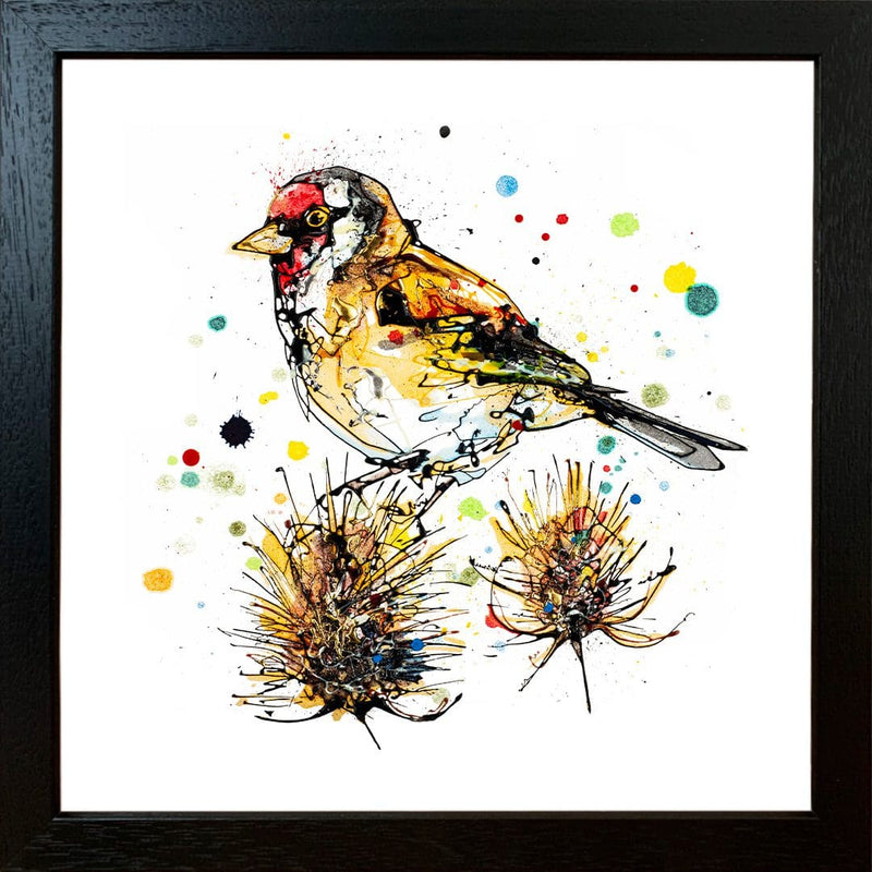 Sundown - Goldfinch Print with Size and Presentation Options