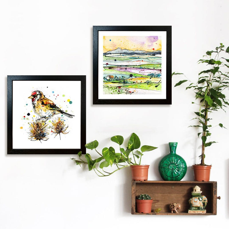 Sundown - Goldfinch Print with Size and Presentation Options