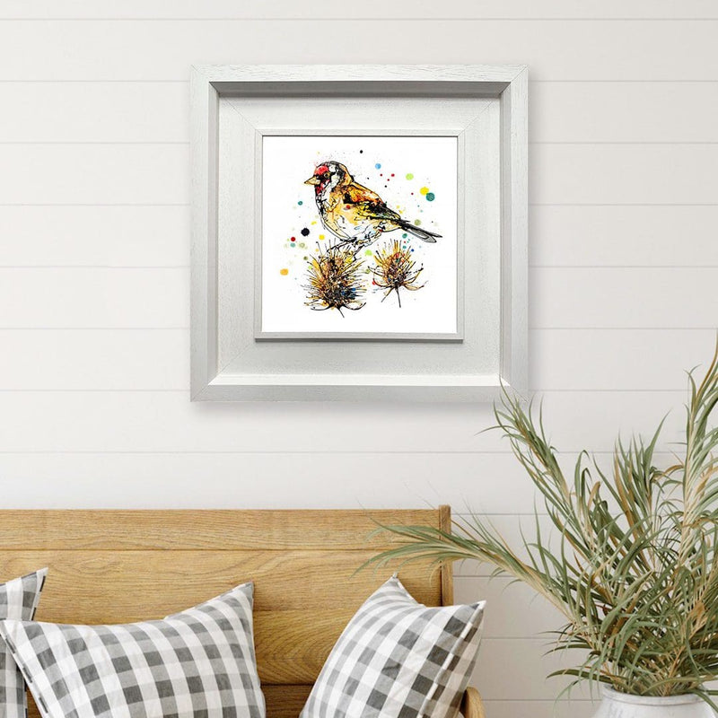 Sundown - Goldfinch Print with Size and Presentation Options