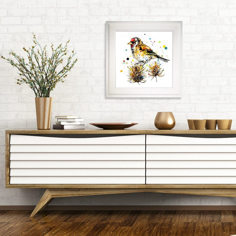 Sundown - Goldfinch Print with Size and Presentation Options