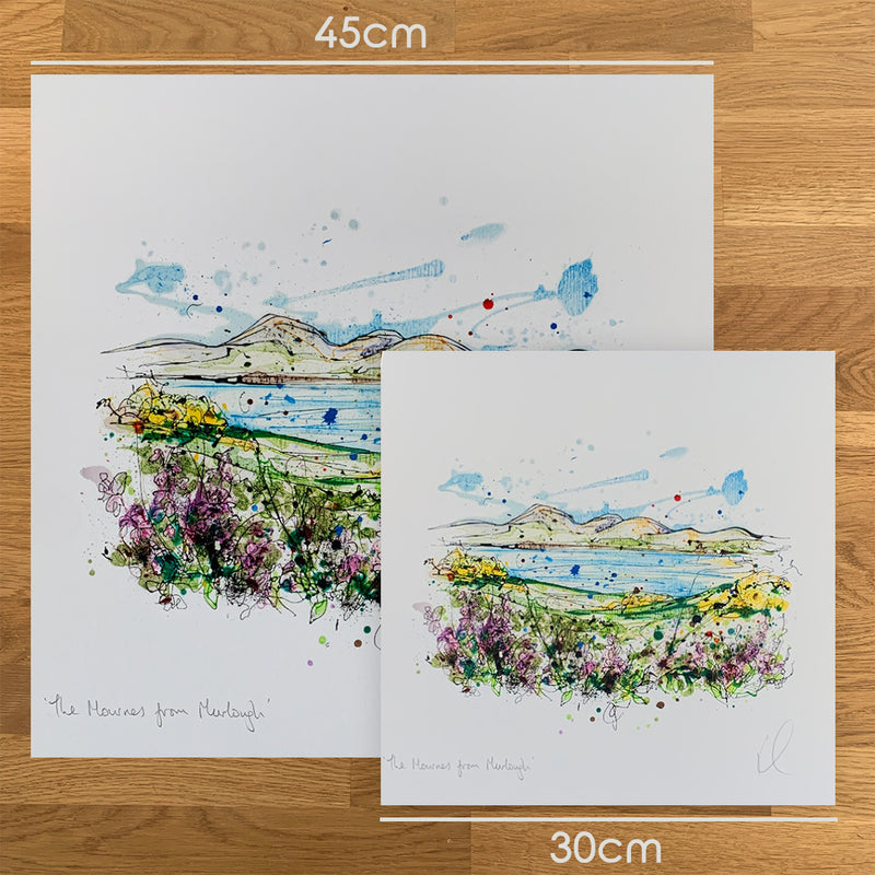 The Mournes from Murlough - Newcastle, County Down Print with Size and Presentation Options