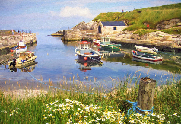 The Harbour, Ballintoy unmounted