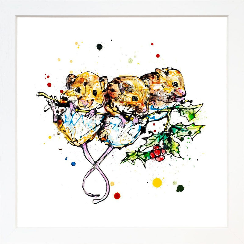 Three Amigos - Harvest Mice Print with Size and Presentation Options