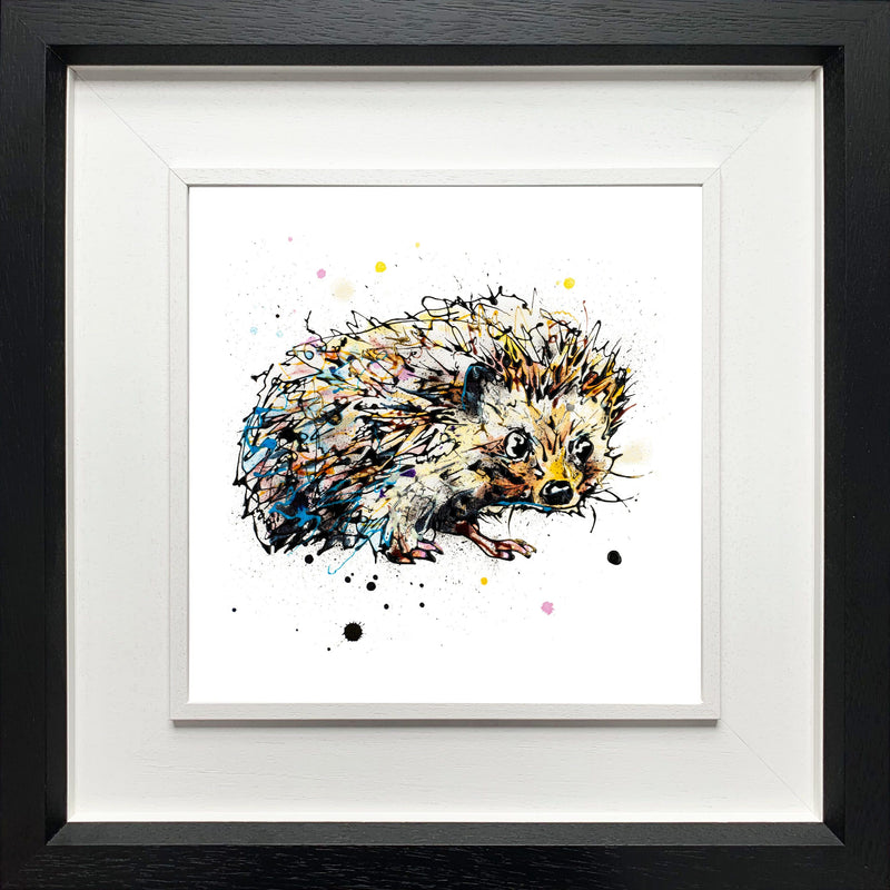 Tiny Steps - Hedgehog Print with Size and Presentation Options