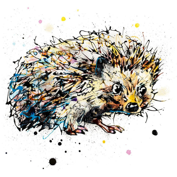 Tiny Steps - Hedgehog Print with Size and Presentation Options