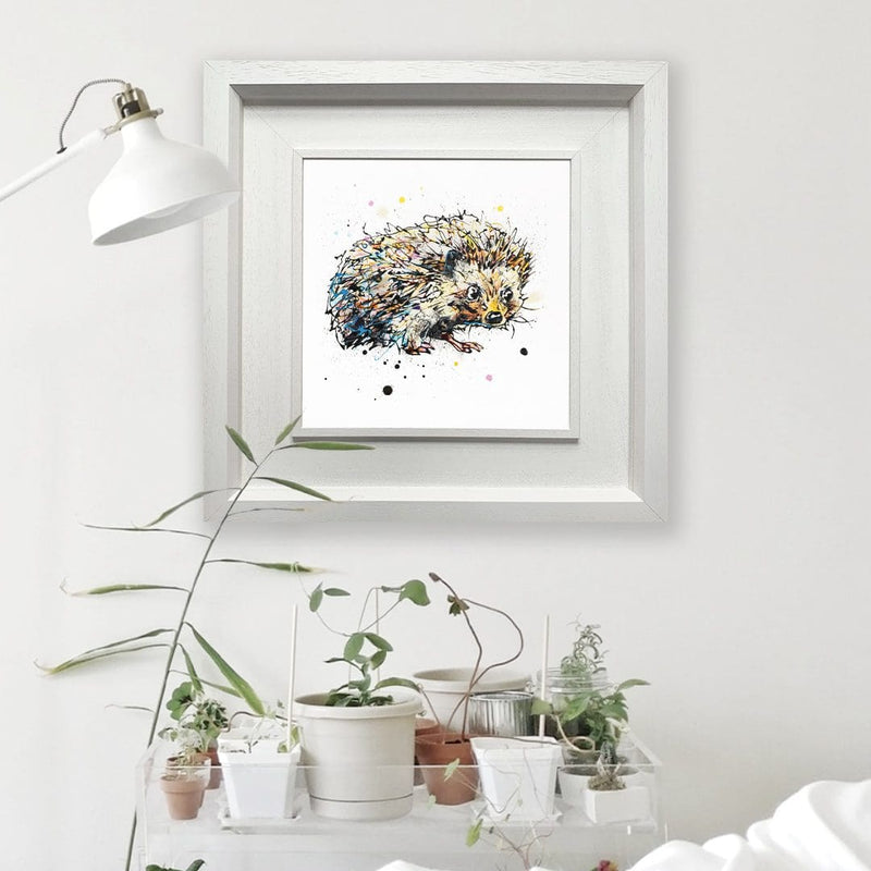 Tiny Steps - Hedgehog Print with Size and Presentation Options