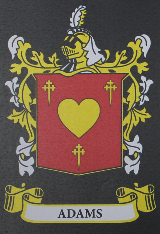 Adams - Irish American Surname Coat of Arms Family Crest Heraldry