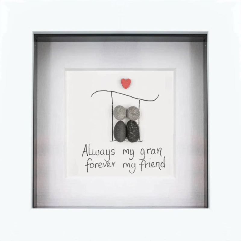 Always my Granny Pebble Art Frame