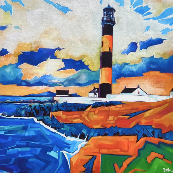 St. Stephen's Lighthouse Giclée Print - Famous Irish Landmarks