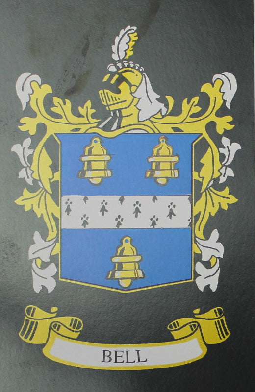 Bell - Irish Surname Coat of Arms Heraldry