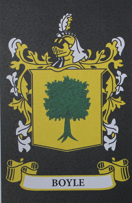 Boyle - Irish American Surname Heraldry