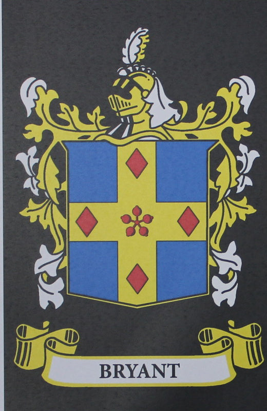 Bryant - Irish American Surname Heraldry