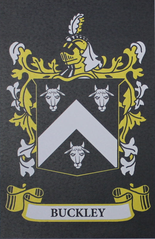 Buckley - Irish Surname Coat of Arms Family Crest Heraldry