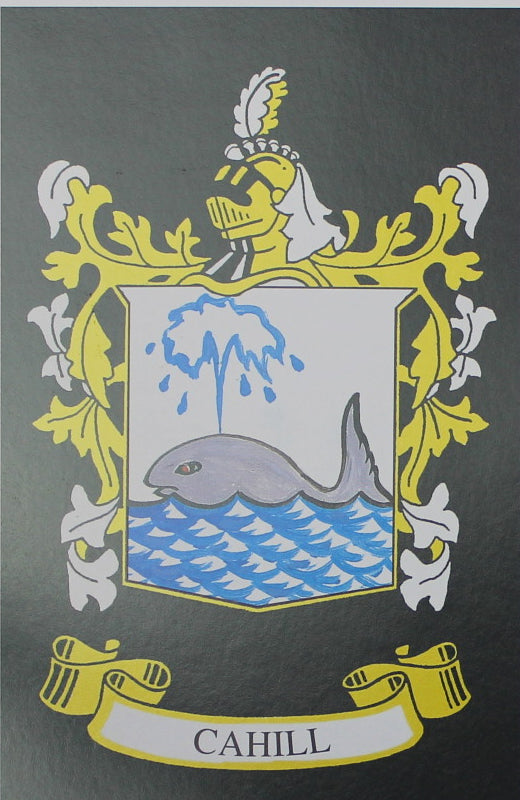 Cahill - Irish American Surname Heraldry