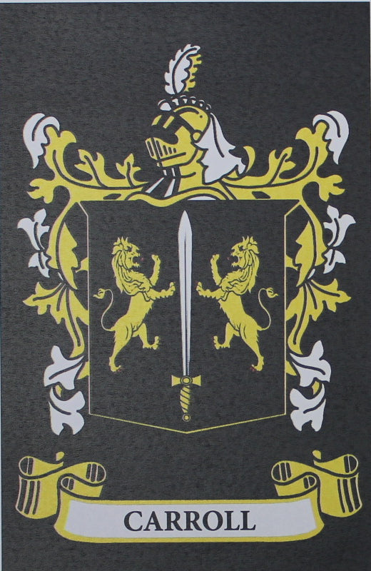 Carroll - Irish American Surname Heraldry