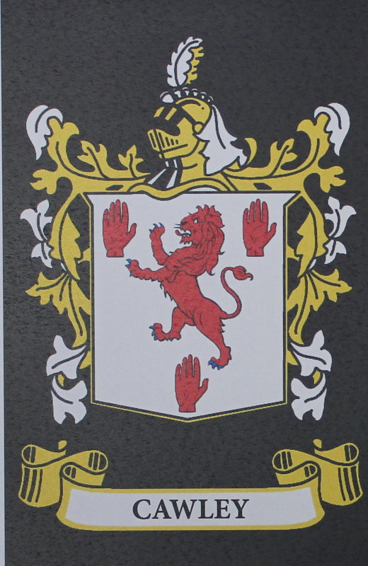 Cawley - Irish Surname Coat of Arms Family Crest Heraldry