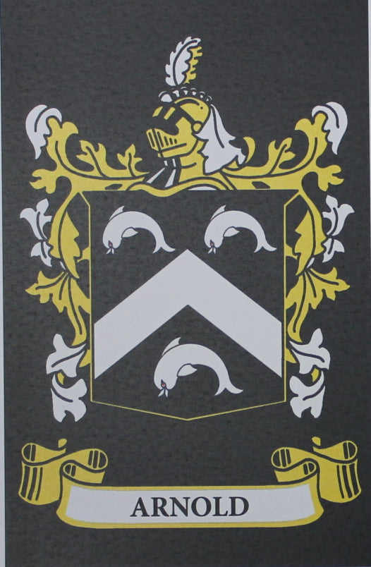 Arnold - Irish American Surname Heraldry