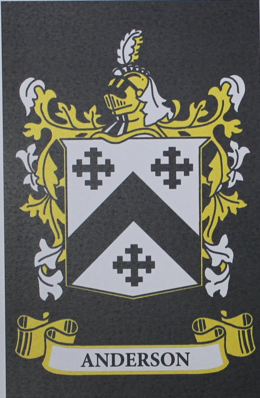 Anderson - Irish American Surname Coat of Arms Heraldry