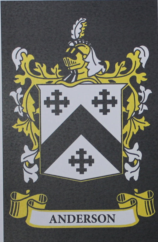 Anderson - Irish American Surname Heraldry