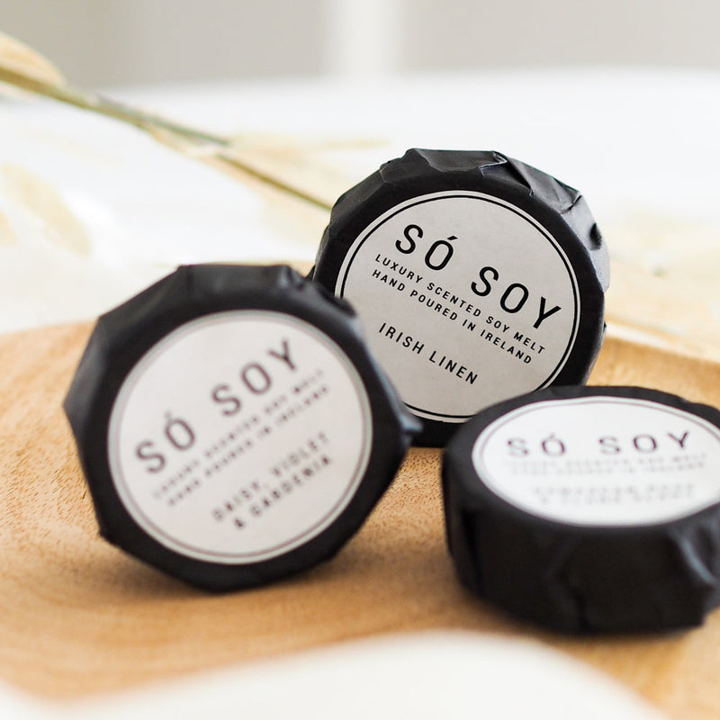 Irish Linen  Wax Melt by So Soy Hand Poured in Ballymoney