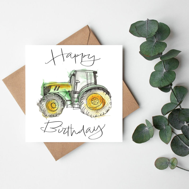 John Deere Birthday Card