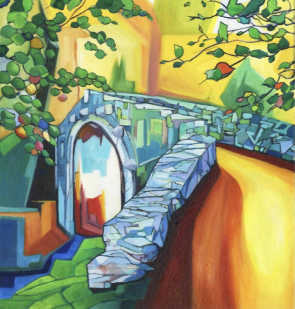 Foleys Bridge Vibrant Giclée Print - Historic Irish Locations