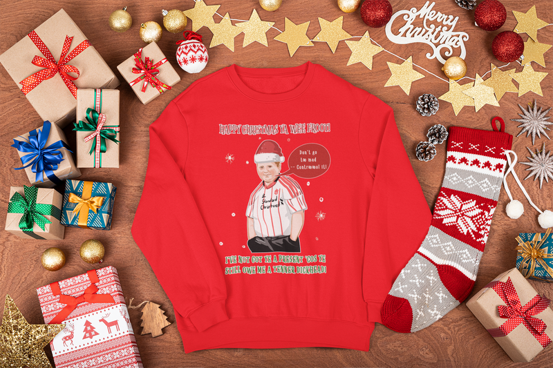 Wee Froot Belfast Meme Christmas Jumper