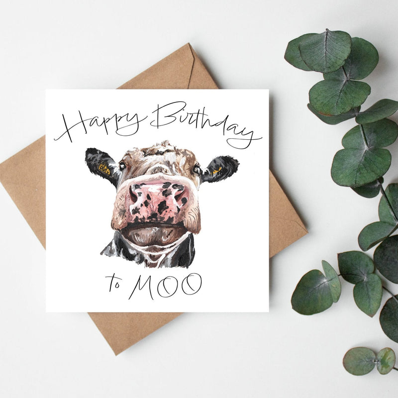 Birthday Cow, 'Happy Birthday to MOO"