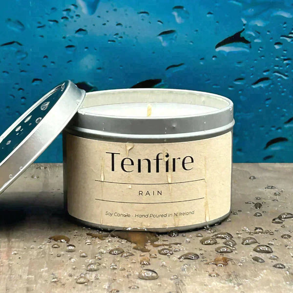 Irish Rain - Scented Soy Wax Candle Tin