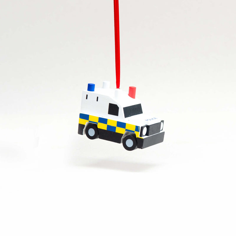 Belfast Police Van Decoration