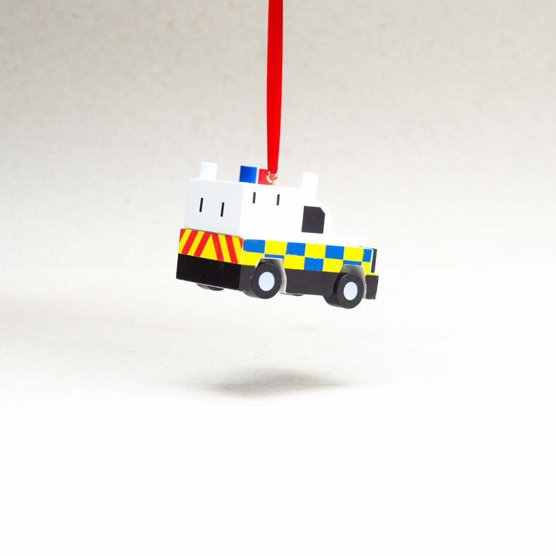 Belfast Police Van Decoration