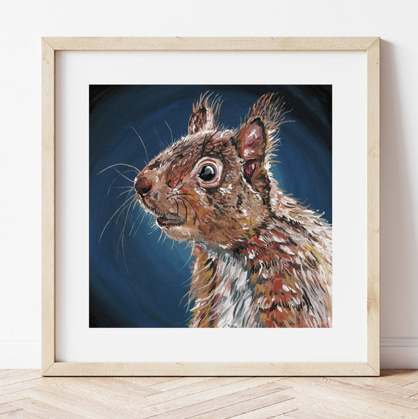 Red Squirrel Fine Art Print