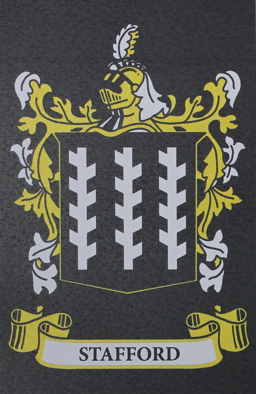 Stafford - Irish Surname Coat of Arms Family Crest Heraldry