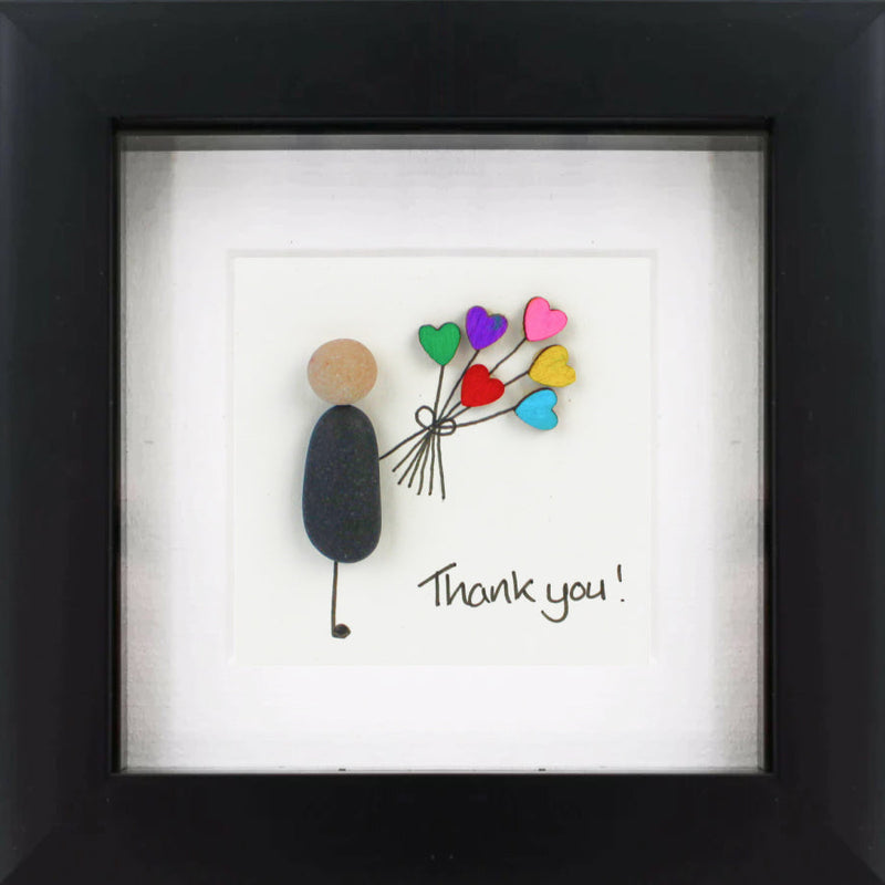 A Little Thank You Pebble Art Frame