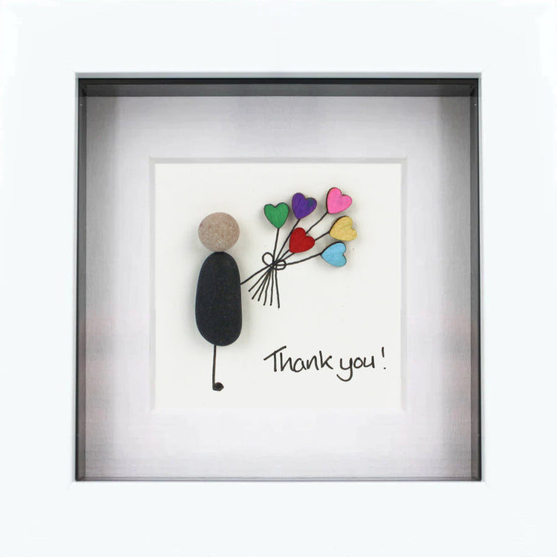 A Little Thank You Pebble Art Frame