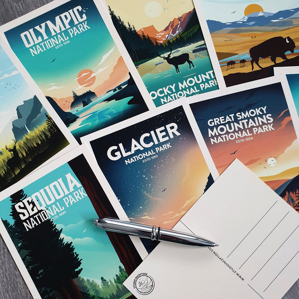 National Park Postcards