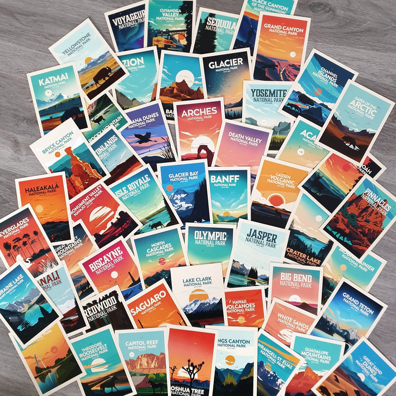 National Park Postcards