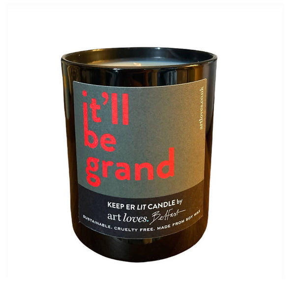 It'll Be Grand Scented Candle - Black Fig and Vetiver