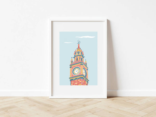 Albert Clock A5 print