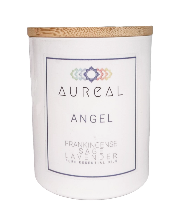 Frankincense, Lavender & Sage Soy Candle - "Angel"