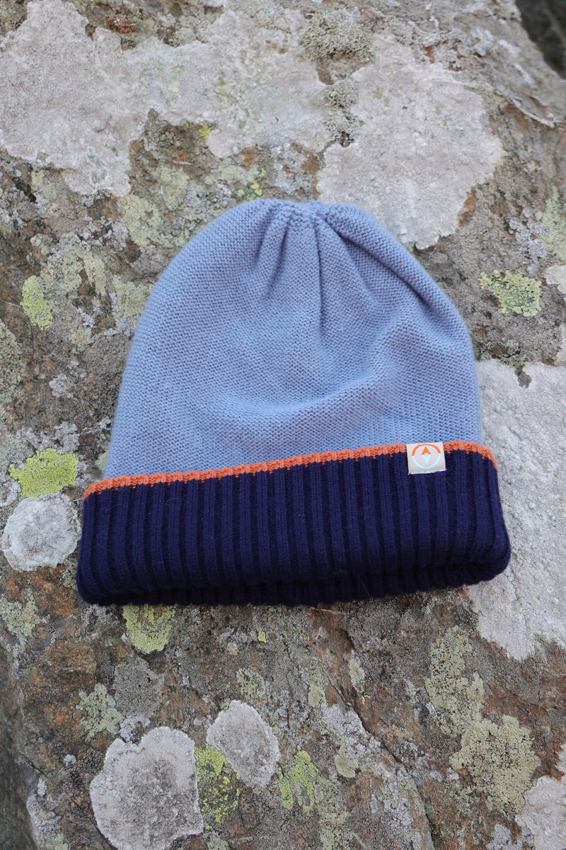 Torr Merino Reversible Beanie - Lough + Dusk