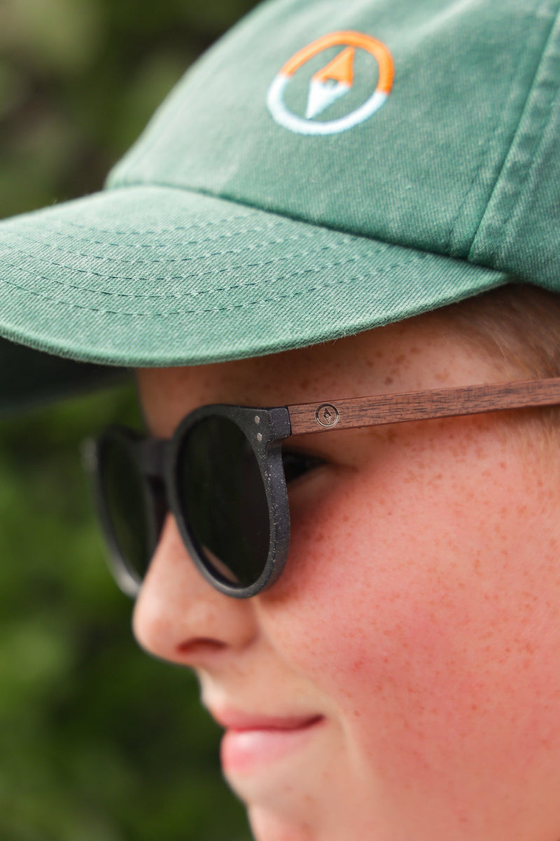 Oxford Wheatstraw Coffee + Walnut Sunglasses