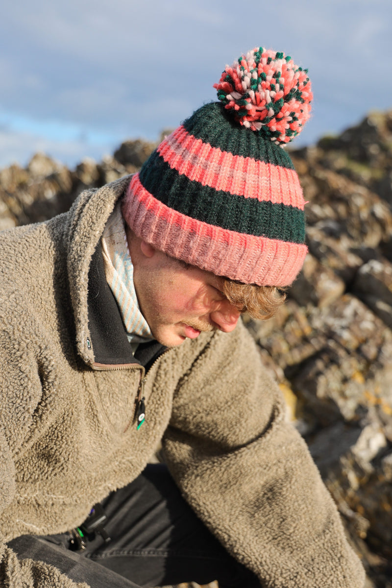 Burr Recycled Bobble Hat Adult