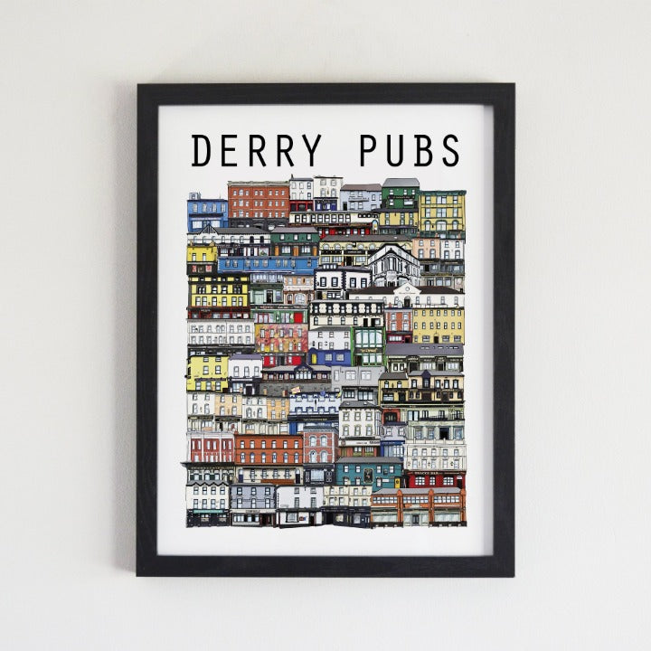 Derry Pubs-Print-Cowfield Design