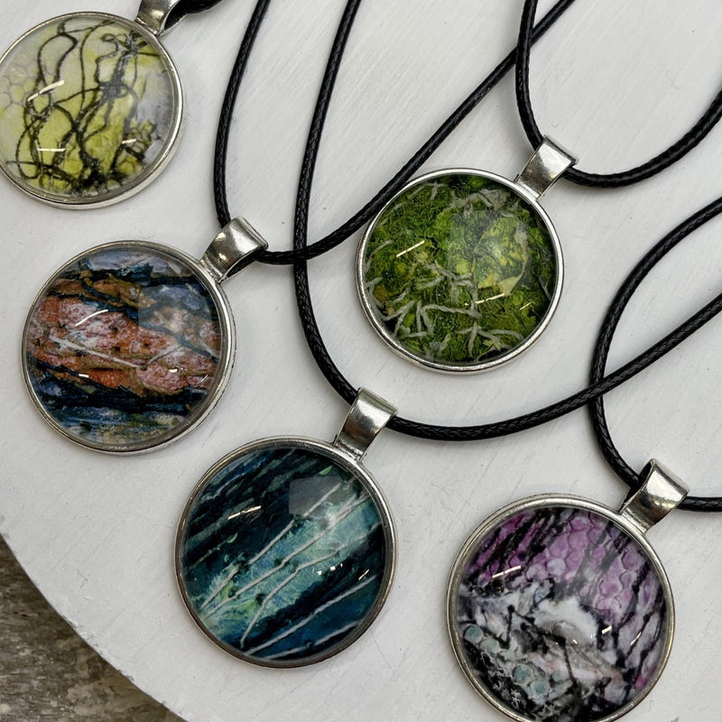 Art Print Necklaces